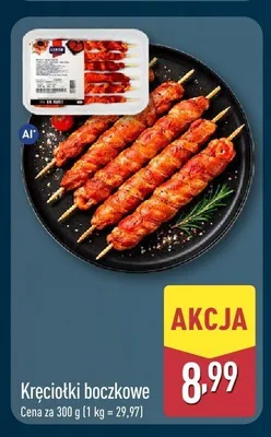 Kręciotki boczkowe BBQ promocja w Aldi