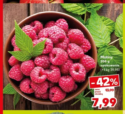 Maliny promocja w Kaufland
