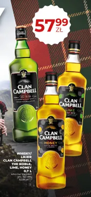 Likier Clan Campbell Lime promocja w Duży Ben