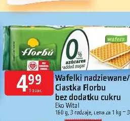 Ciastka Florbú bez dodatku cukru promocja w Leclerc