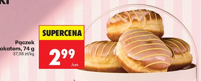 Pączek z adwokatem promocja w Biedronka