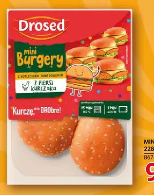 Mini burgery Drosed promocja w Selgros
