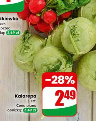 Kalarepa promocja w Dino