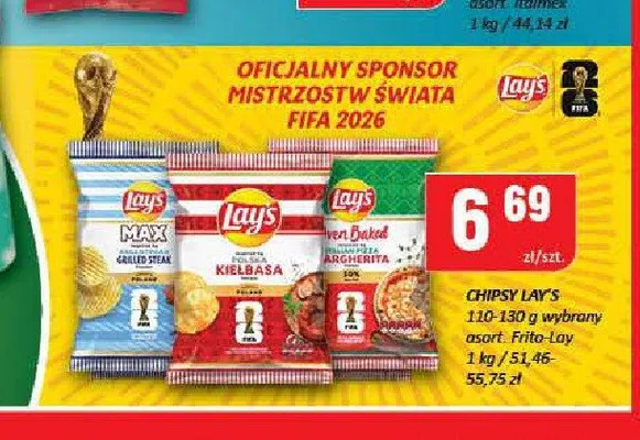 Chipsy Lay's Max promocja w Chorten