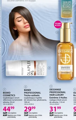 Krem stylizujący do włosów OLAPLEX N.6 Bond Smoother wygładzający promocja w Hebe