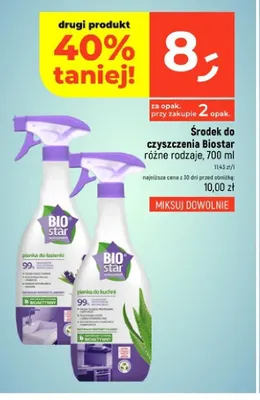 Środek do czyszczenia Biostar pianka do kuchni promocja w Dealz