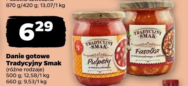 Danie gotowe pulpety promocja w Netto