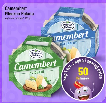 Camembert wybrane rodzaje promocja w POLOmarket