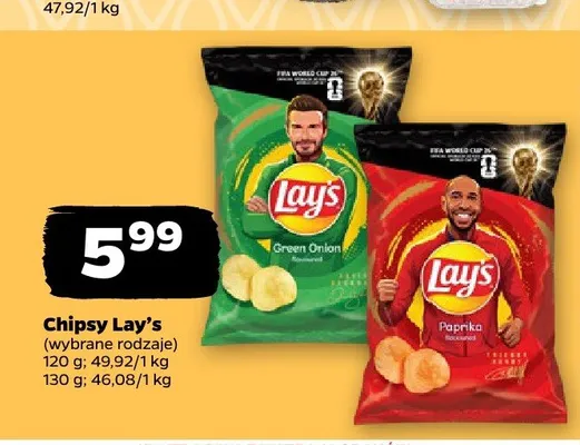 Chipsy Lay's Green Onion promocja w Netto