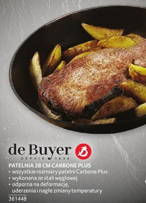 Patelnia de Buyer Carbone Plus 28 cm promocja w Selgros