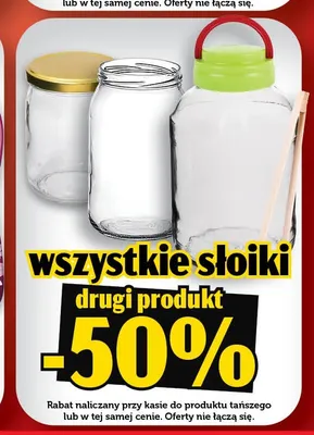 Słoik szklany z pokrywką promocja w TOPAZ