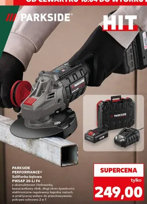 Szlifierka kątowa PWSAP 20-LI F6 promocja w Kaufland
