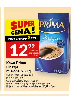 Kawa mielona Prima Finezja promocja w Twój Market