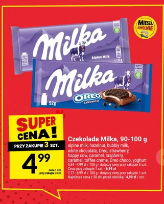 Czekolada Milka hazelnut promocja w Twój Market