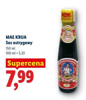 Sos ostrygowy Mae Krua promocja w Lidl