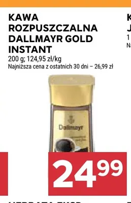 Kawa rozpuszczalna Dallmayr Gold Instant promocja w Stokrotka