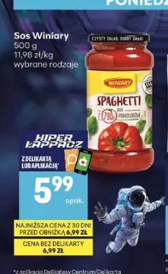 Sos Winiary promocja w Delikatesy Centrum