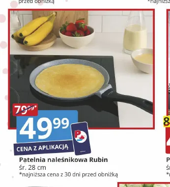 Patelnia naleśnikowa Rubin 28 cm promocja w Prymus AGD