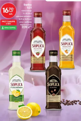 Likier Soplica Morelowa 0,2l promocja w Żabka