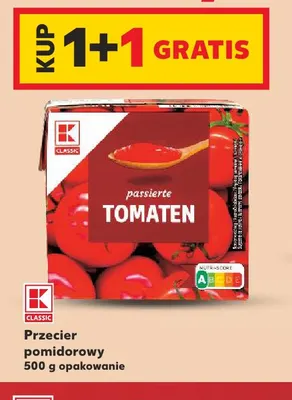 Przecier pomidorowy K-Classic promocja w Kaufland