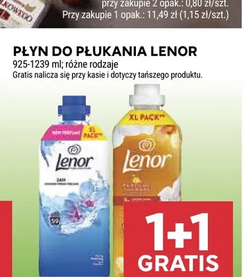 Płyn do płukania Lenor promocja w Stokrotka