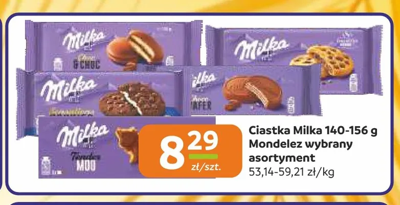 Ciastka Milka Choco Cow promocja w Gama