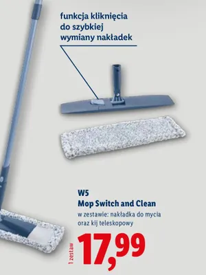 Mop Switch and Clean promocja w Lidl