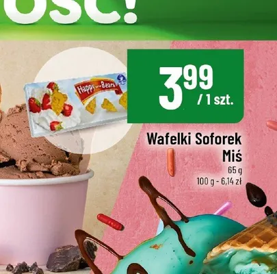 Wafelki Miś Soforek promocja w POLOmarket