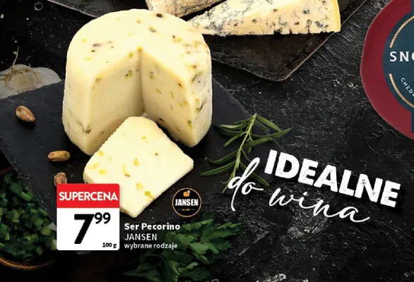 Ser Pecorino Jansen promocja w Intermarche