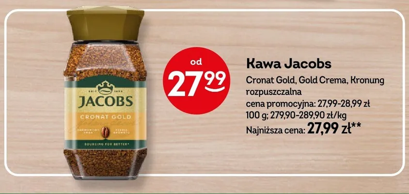 Kawa Jacobs rozpuszczalna promocja w Żabka