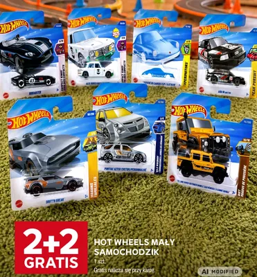 Mały samochodzik Hot Wheels Drift'n Break promocja w Stokrotka