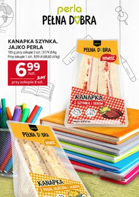 Kanapka jajko Perla promocja w Stokrotka