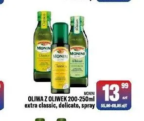 Oliwa z oliwek Monini promocja w Tomi Markt