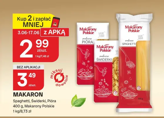Makaron Pióra promocja w Chorten