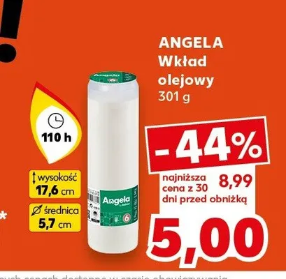 Wkład olejowy promocja w Kaufland