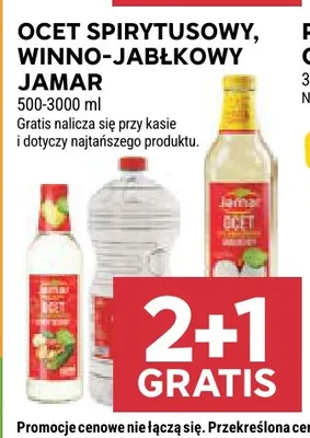 Ocet spirytusowy Jamar promocja w Stokrotka