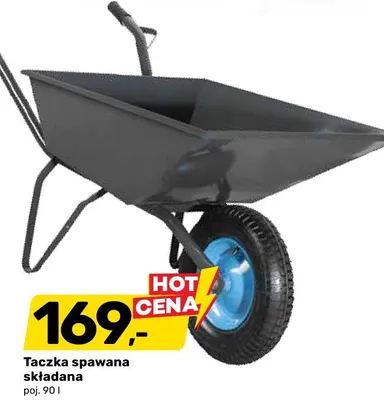 Taczka spawana składana promocja w Bricomarche