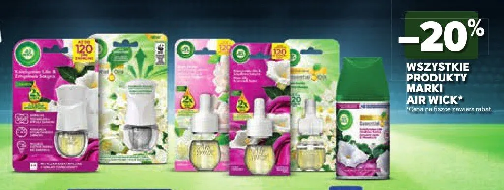 Produkty Air Wick promocja w Stokrotka