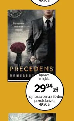 Książka Precedens Joanna Chyłka Remigiusz Mróz oprawa miękka promocja w Empik