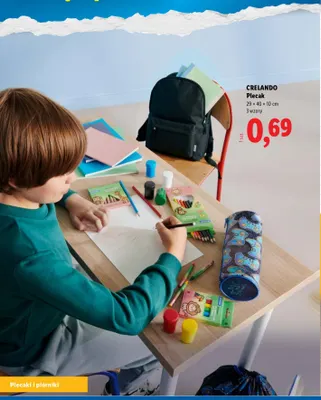 Plecak Crelando promocja w Lidl