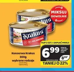 Konserwa Krakus promocja w Delfin