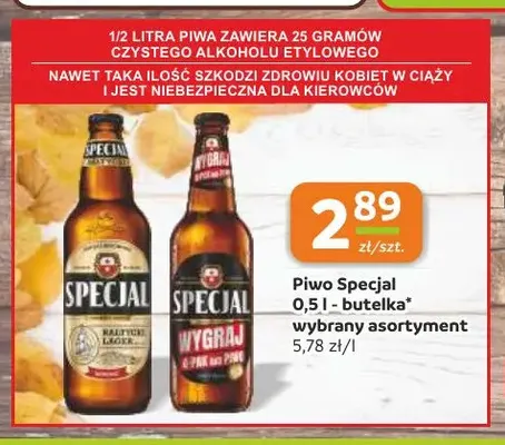 Piwo Specjal promocja w Gama
