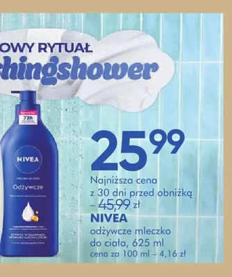 Odżywcze mleczko do ciała Nivea promocja w Super-Pharm