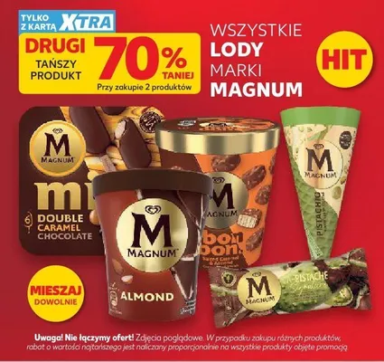 Lody Magnum Pistachio promocja w Kaufland