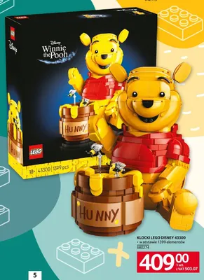 Klocki LEGO Disney 43300 w zestawie 1399 elementów promocja w Selgros