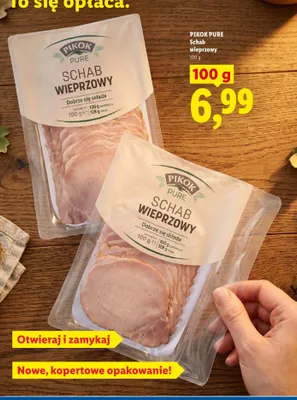 Schab wieprzowy Pikok Pure promocja w Lidl