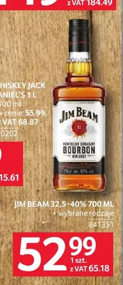 Whiskey Jim Beam promocja w Selgros