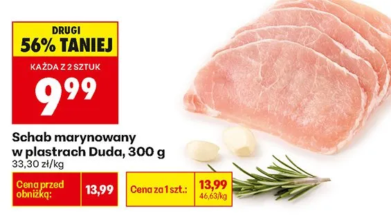 Schab marynowany w plastrach promocja w Biedronka