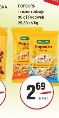 Popcorn Bakalland solony promocja w Sedal