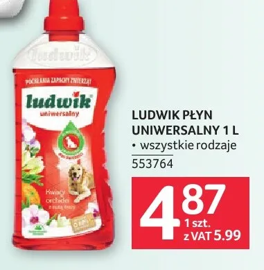 Płyn uniwersalny Ludwik promocja w Selgros